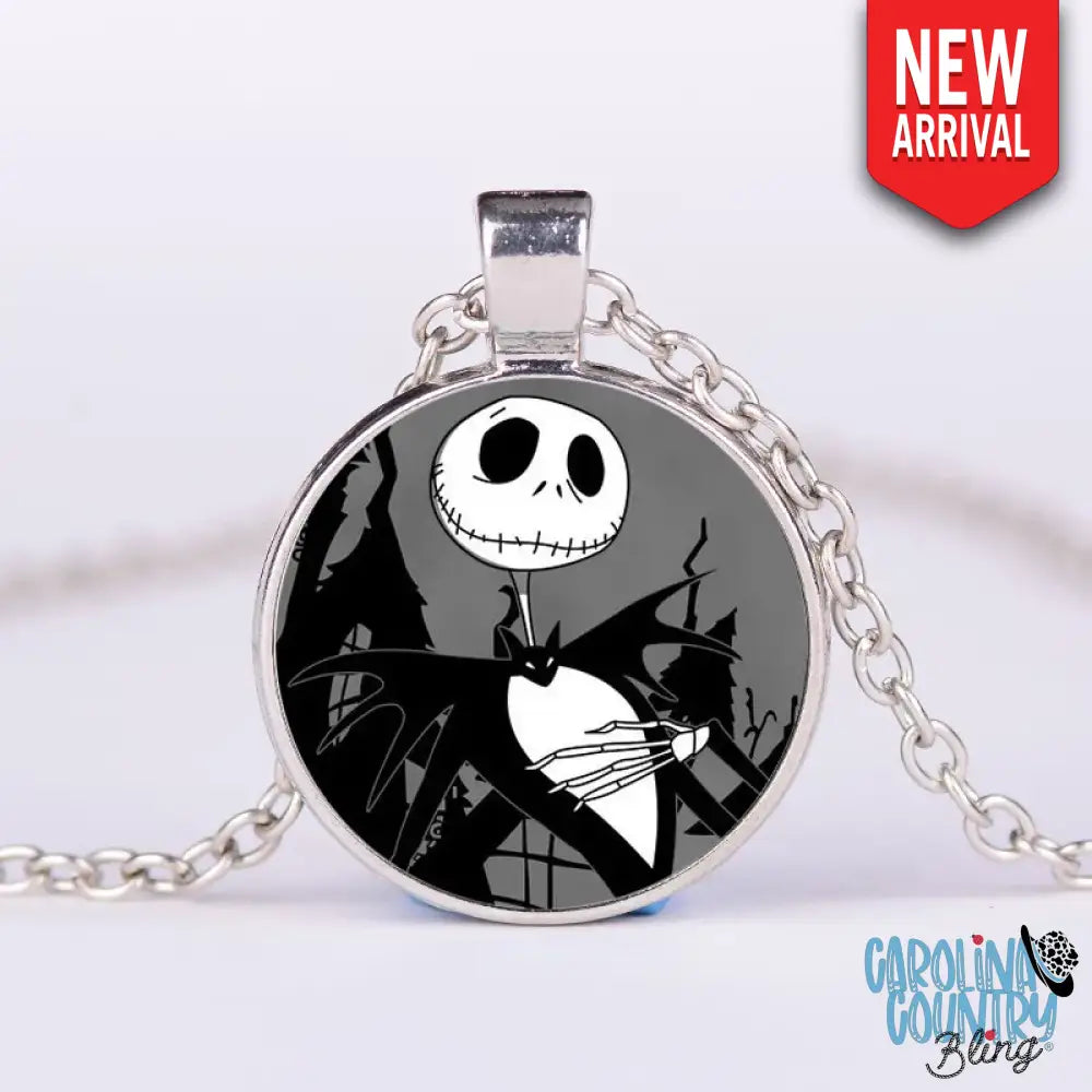 Pumpkin King – Silver Necklace