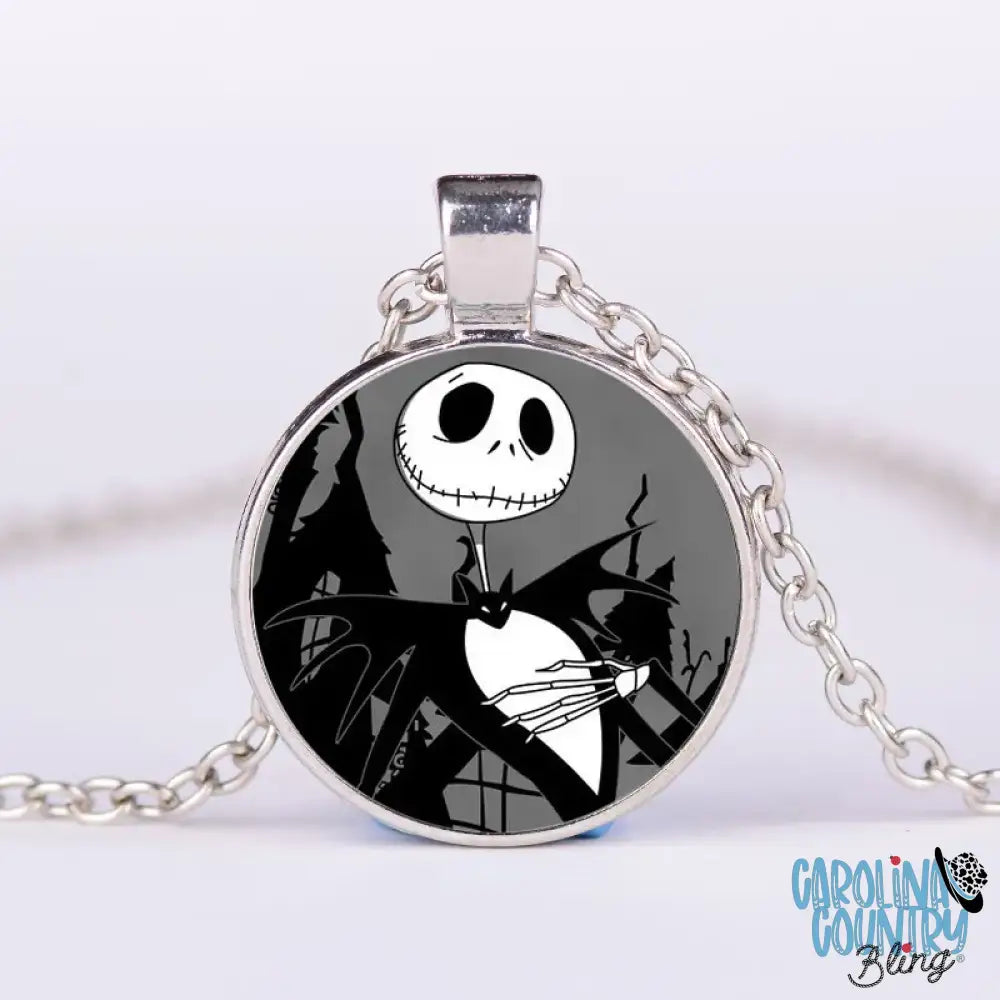 Pumpkin King – Silver Necklace