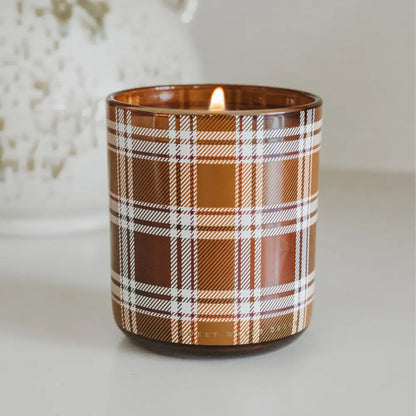 Pumpkin Spice Soy Candle - Boxed Tinted Glass Jar - 12 oz - Candles