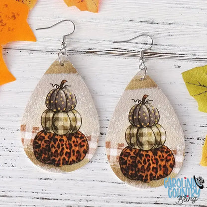 Pumpkin Spice - Multi Earrings