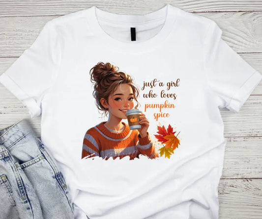 Pumpkin Spice – White Small / Short / White Shirt Shirt