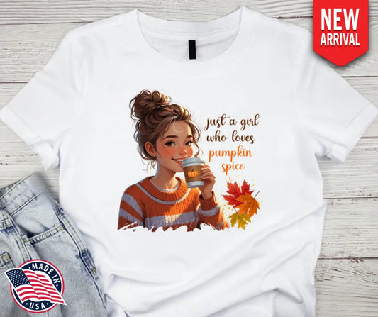 Pumpkin Spice – White Small / Short / White Shirt Shirt