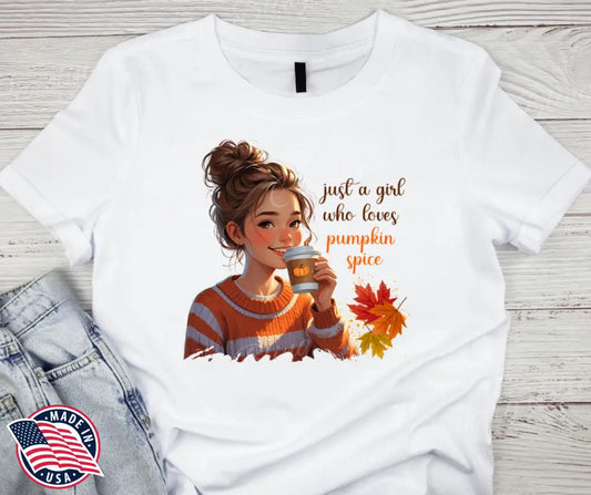 Pumpkin Spice – White Small / Short / White Shirt Shirt