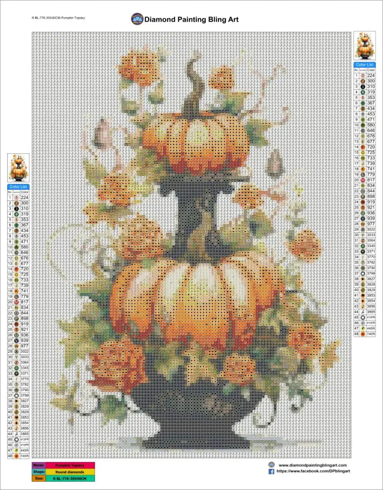 Pumpkin Topiary - Art & Craft Kits