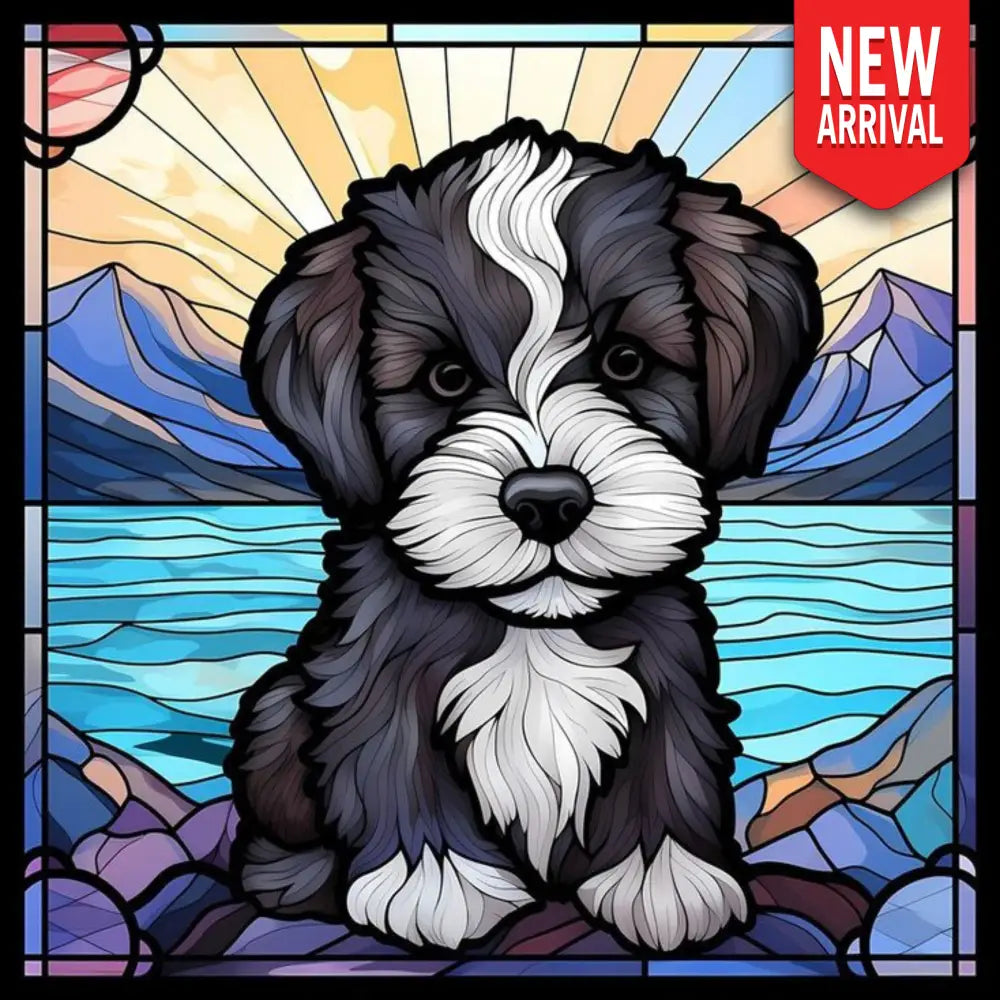 Puppy Stained Glass - Art & Craft Kits
