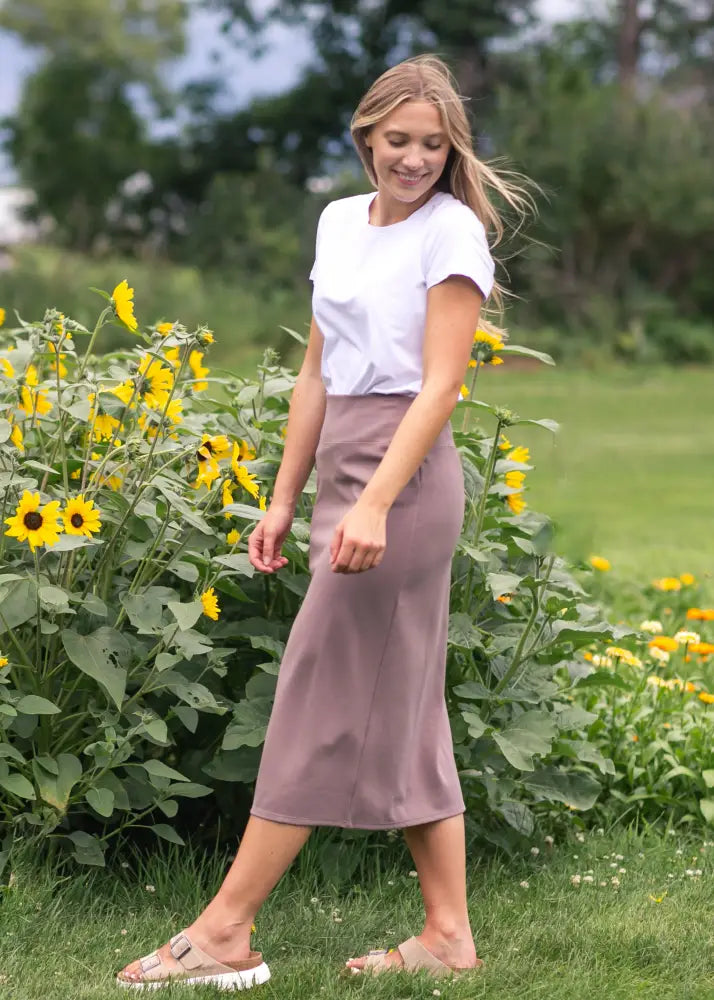 Quinn Midi Skirt 31 Inch - FINAL SALE - IC Skirts
