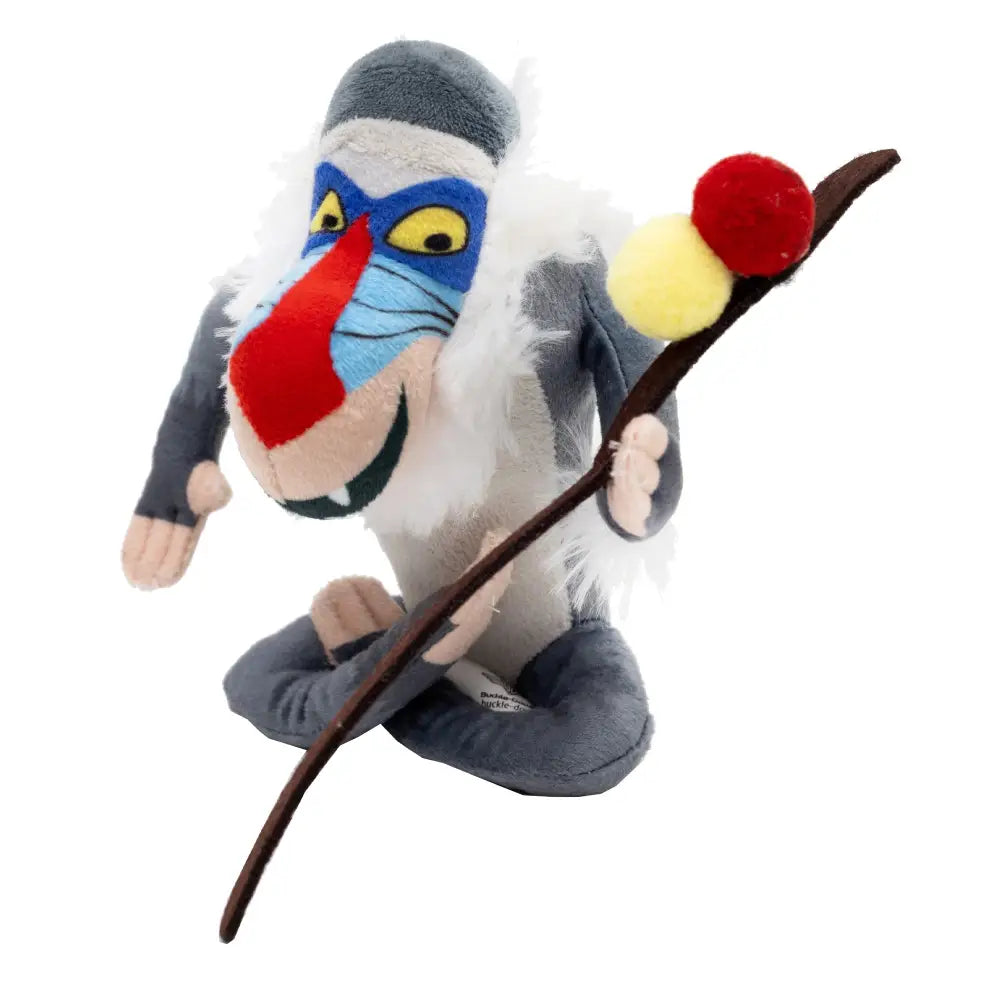 Dog Toy Squeaker Plush - Disney The Lion King Rafiki Full Body Pose Dog Toy Squeaky Plush