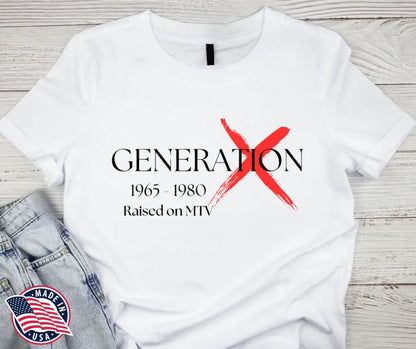 Raised On Mtv – Multi Shirt