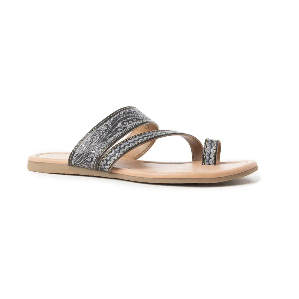 Rangeland Sandals In Black - Sandals & Slippers