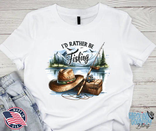 Rather Be Fishing – Multi Shirt