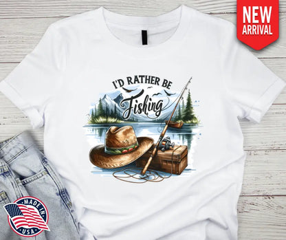 Rather Be Fishing – Multi Shirt