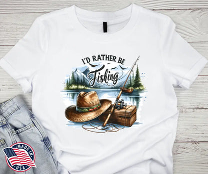 Rather Be Fishing – Multi Shirt