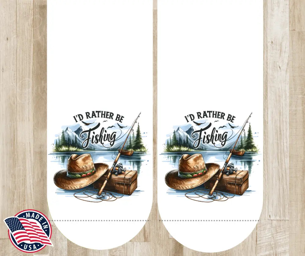 Rather Be Fishing – Multi Socks