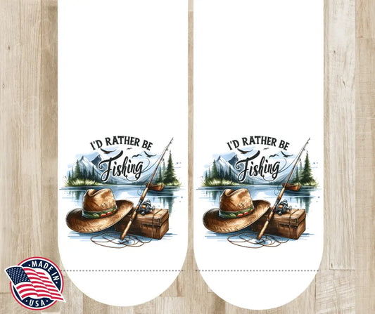 Rather Be Fishing – Multi Socks