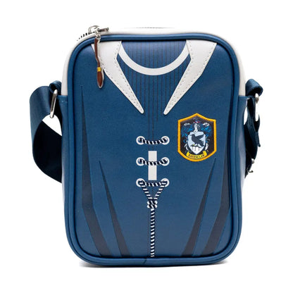 The Wizarding World of Harry Potter Vegan Leather Crossbody Bag with Adjustable Straps Hogwarts Ravenclaw Quidditch