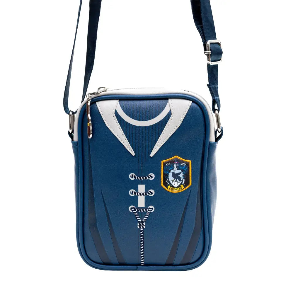 The Wizarding World of Harry Potter Vegan Leather Crossbody Bag with Adjustable Straps Hogwarts Ravenclaw Quidditch