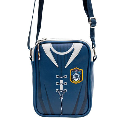 The Wizarding World of Harry Potter Vegan Leather Crossbody Bag with Adjustable Straps Hogwarts Ravenclaw Quidditch