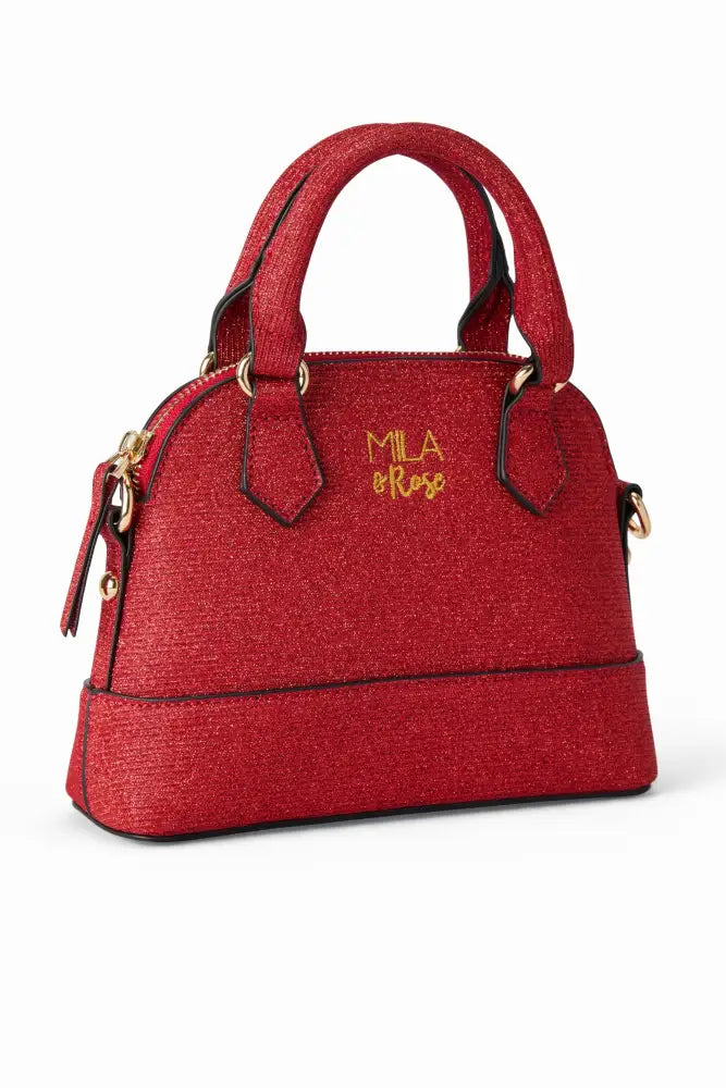 Red Shimmer Girl’s Crossbody Purse - Purse