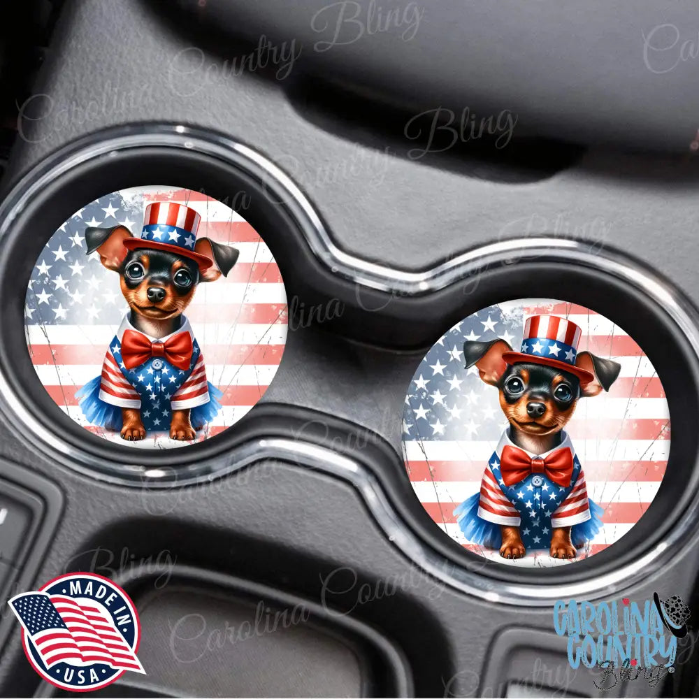 Red White And Cute – Multi Car Coaster