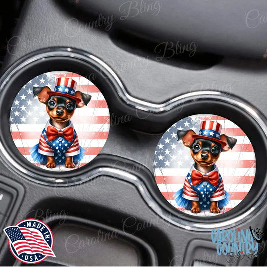 Red White And Cute – Multi Car Coaster