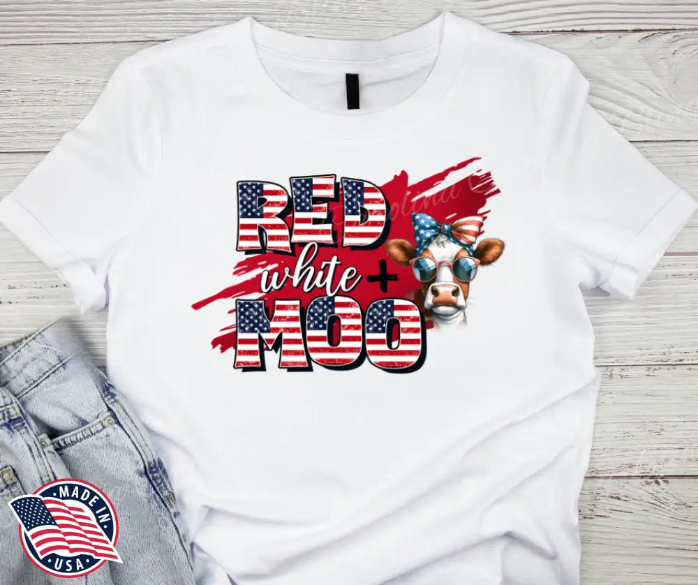 Red White & Moo – Multi Shirt
