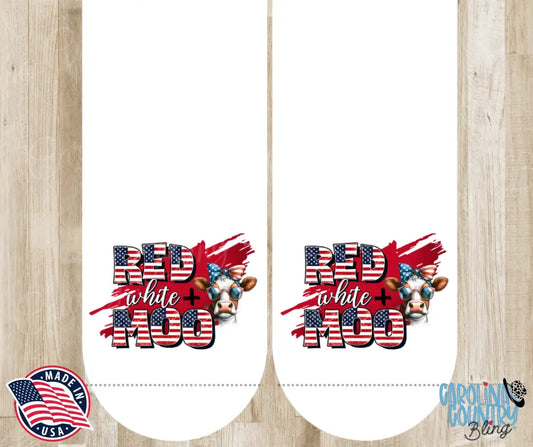 Red White & Moo – Multi Socks