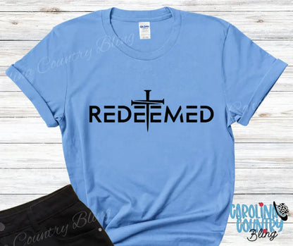 Redeemed – Multi Small / Blue Shirt