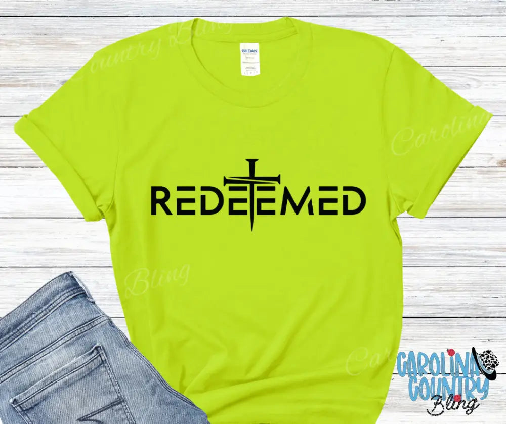 Redeemed – Multi Small / Green Shirt