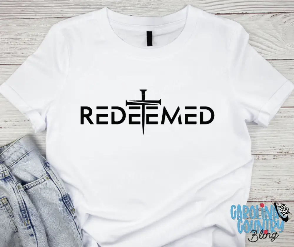 Redeemed – Multi Small / White Short Sleeve Shirt