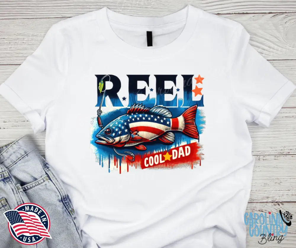 Reel Cool Dad – Multi Shirt