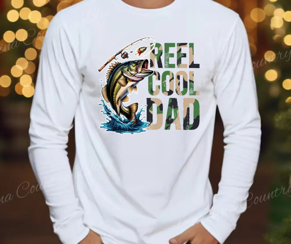 Reel Cool Dad - Multi - Small / Long - Shirt