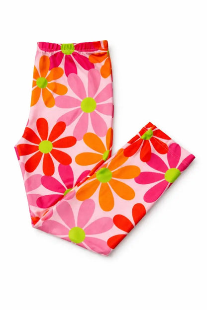 Retro Daisies Leggings - Leggings