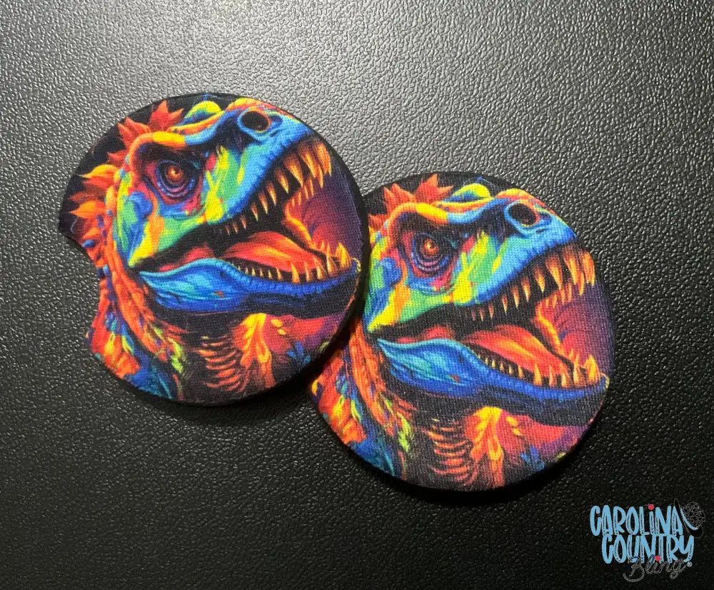 Retro Dino Multi Car Coaster