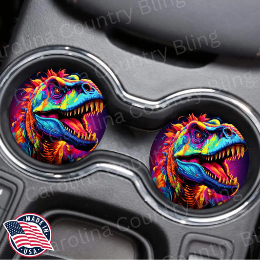 Retro Dino Multi Car Coaster