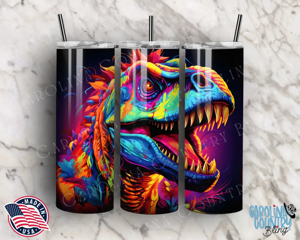 Retro Dino Multi Tumbler