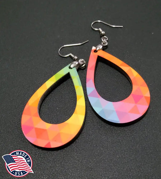 Retro - Multi Earrings