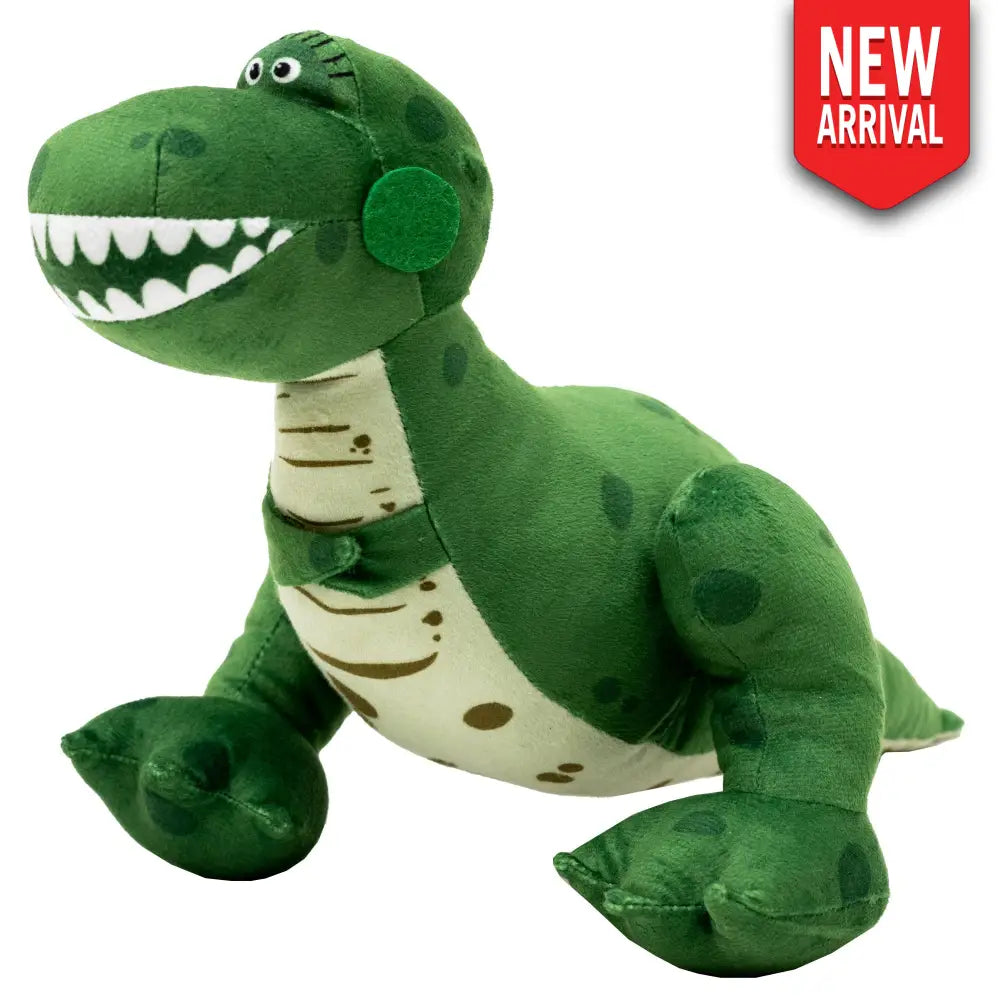Dog Toy Squeaker Plush - Pixar Toy Story Rex Full Body Pose Dog Toy Squeaky Plush
