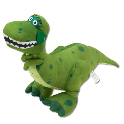 Rex - Green - Dog Toy Squeaky Plush