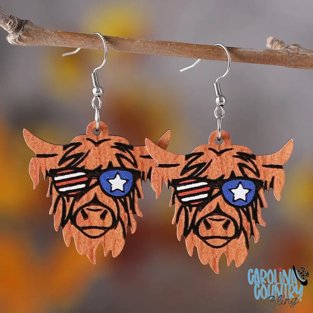 Rocking Moo-Erica – Multi Earrings