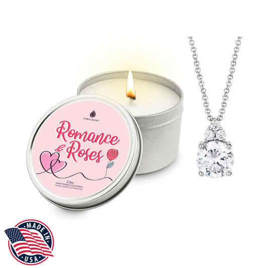 Romance & Roses Tin Candle Tin