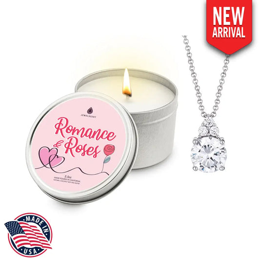 Romance & Roses Tin Candle Tin