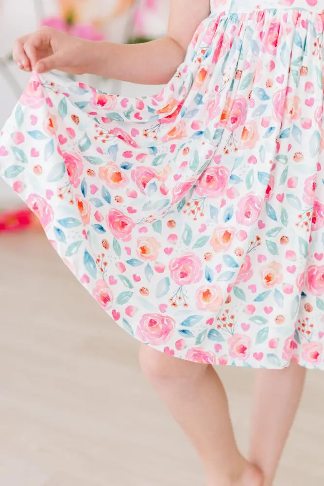 Rosettes S/S Pocket Twirl Dress - Twirl Pocket Dress S/S