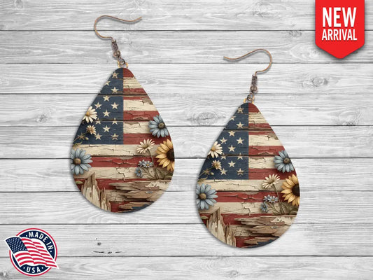 Rustic America - Multi - Earrings