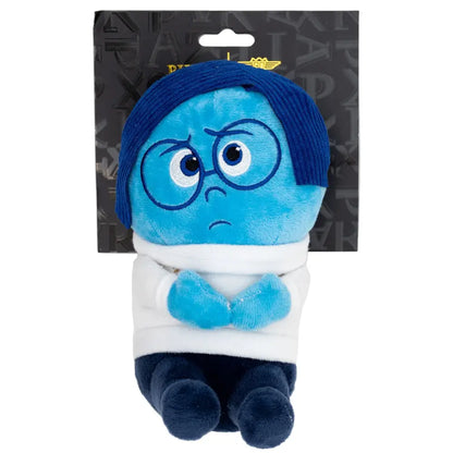 Dog Toy Squeaker Plush - Pixar Inside Out Sadness Full Body Pose Dog Toy Squeaky Plush