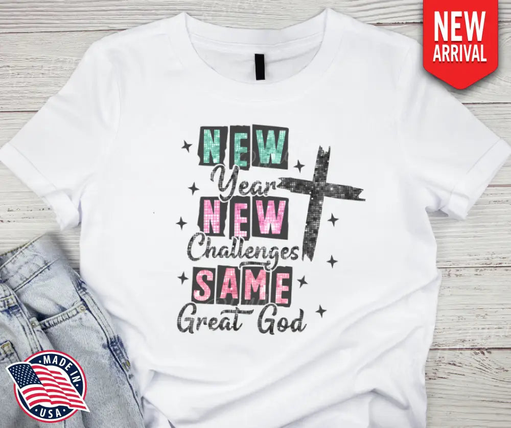 Same Great God – White Small / Short Shirt