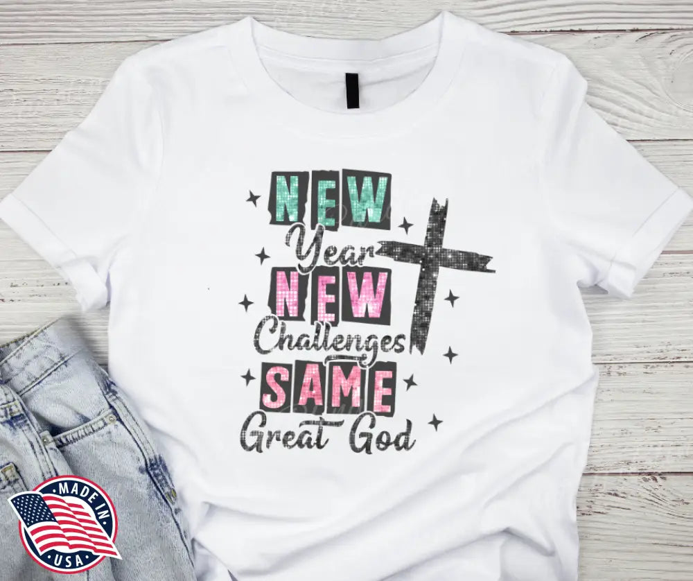 Same Great God – White Small / Short Shirt