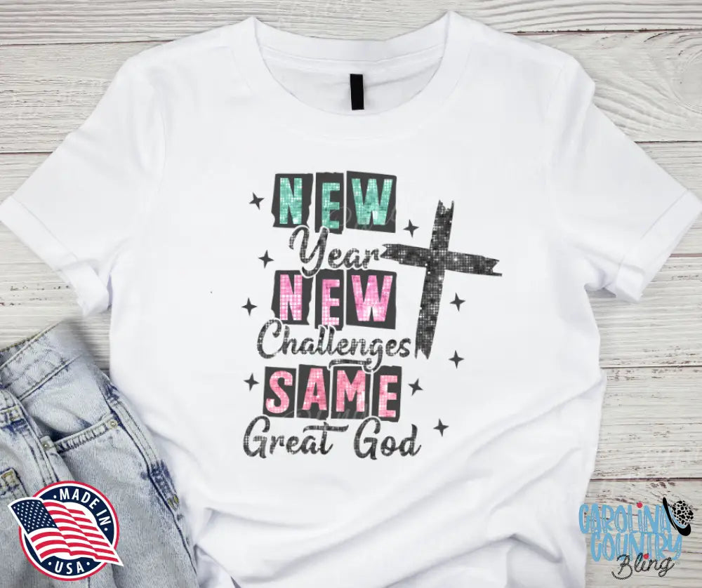 Same Great God – White Small / Short Shirt