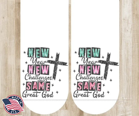 Same Great God – White Socks