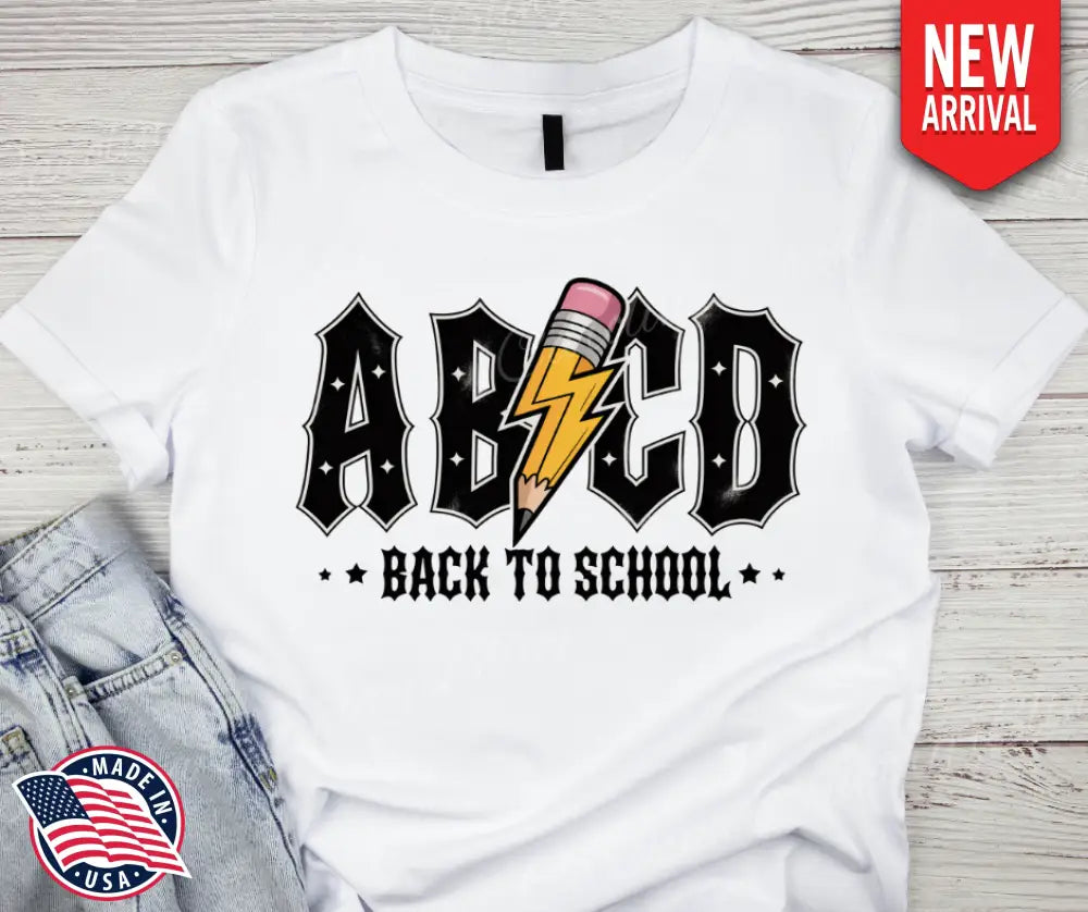 School Rocks – White Small / Short Shirt