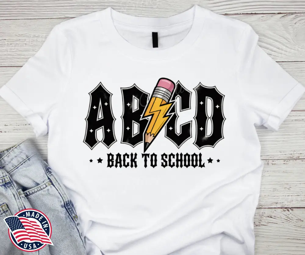 School Rocks – White Small / Short Shirt